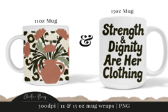 Christian Mothers Day Mug Wrap PNG Product Image 5