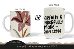 Christian Mothers Day Mug Wrap PNG Product Image 5