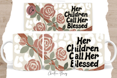 Christian Mothers Day Mug Wrap PNG Product Image 1
