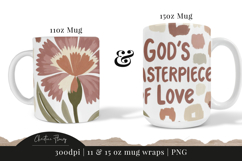 Christian Mothers Day Mug Wrap PNG Product Image 5