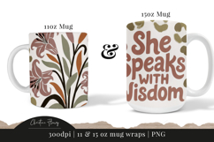 Christian Mothers Day Mug Wrap PNG Product Image 5