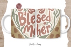 Christian Mothers Day Mug Wrap PNG Product Image 2