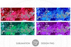 11 oz Mug sublimation template, fluid art, pastel colors Product Image 5