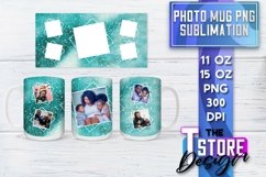 Photo Mug Sublimation PNG Design | Photo 11 oz |15 oz Mug S Product Image 1