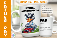 Funny Dad Goose Mug Wraps Bundle, Funny Father's Day Quotes Product Image 14