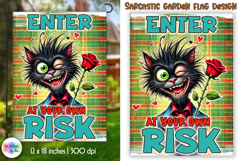 Sarcastic Garden Flag Bundle, Funny Garden Sign Product Image 13