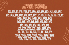 Tricky Mindful - All Caps Halloween Ugly Font Product Image 11