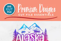 2027 Alaska Family Trip SVG, 2027 Alaska Cruise svg Product Image 2