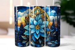 Stained Glass Christmas Skinny Tumbler Wrap Bundle Product Image 2