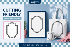 Vintage Label Frame SVG Product Image 2
