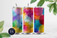 Watercolor Wash Digital Paper | Seamless Rainbow Texture Product Image 2