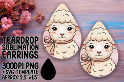 Dynamic Teardrop Design for Crafts , Valenines Animals Product Image 1