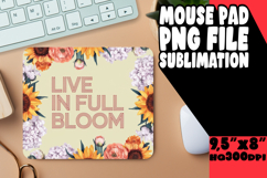 Vibrant mouse pad SUBLIMATION PNG, Religious Product Image 1