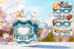 Fun 15oz Mug Wrap Png Artwork , Christmas Product Image 1