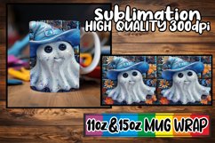 Autumn Enchantment: 3D Mug Sublimation Wraps - Halloween Product Image 1