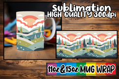 Sweet nostalgia 11oz 15oz mug wrap, Spring Product Image 1