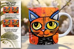 Colorful Kitty Keepsakes: Mug Wrap Delights Product Image 1