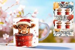 Gorgeous 11oz Mug Wrap Png Design , Christmas Product Image 1
