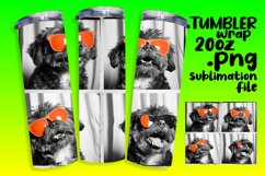 Comical Dog Expressions Wrap Design Product Image 1