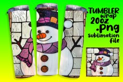 Snowman 3D Wrap Winter Holiday Pattern Product Image 1
