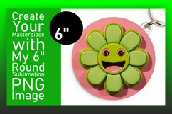 Whimsical Blossom Bliss: Round Designs PNG Product Image 1
