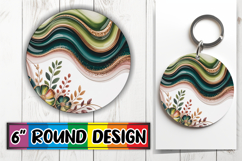Enchanted Keychain Circle Design PNG, Pattern Product Image 1