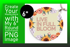 Chic Circle Design for Keychains , Religious Product Image 1
