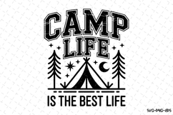 Camp Life svg Design | Svg Files for Cricut Product Image 1