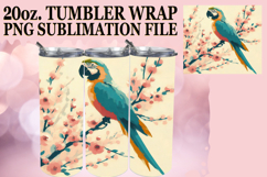 Radiant days 20oz tumbler wrap, Birds Product Image 1