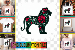 ENCHANTED TSHIRT Designs, Flower Animals Product Image 1