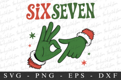 Christmas Six Seven Svg | Christmas svg | Svg cut file Product Image 1