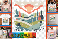 Unique Tote Bag Art Ideas, Spring Product Image 1