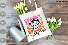 Spooky Season SVG Design , Halloween Quote SVG Cut Files Product Image 3