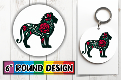 Joyful Moments Car Coaster PNG, Flower Animals Product Image 1