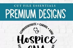 Hospice CNA svg, a hospice nurse svg for the team or crew Product Image 6