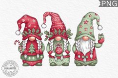 Christmas Gnome Sublimation - Clipart PNG Bundle Product Image 6