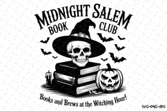 Midnight Salem Svg | Halloween Svg | Svg Cut Files Product Image 1
