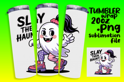 Dynamic 20oz Tumbler Design , Funny Ghost Product Image 1