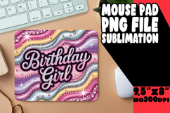 Timeless Desk Pad Sublimation, Girl Quote Product Image 1