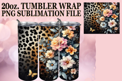 SERENE ESCAPES 20oz TUMBLER WRAP, Leopard Prints Product Image 1