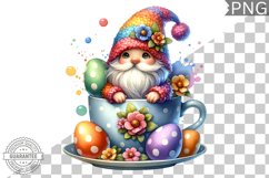 Easter Gnome Sublimation - Clipart PNG Design Product Image 1