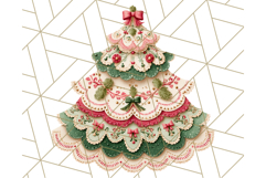 Christmas Clipart, Crafter’s Christmas Paper and Fabric Art Product Image 2