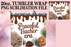 SWEET HARMONY 20oz TUMBLER WRAP, Teacher Product Image 1