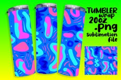 Abstract Neon Spectrum Sublimation Patterns 20oz Product Image 1