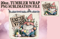 GIFT OF JOYFULNESS 20oz TUMBLER WRAP, Easter Gnomes Product Image 1