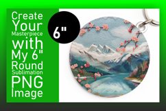 Artistic 3D Summer Landscape Wrap Sublimation Product Image 1
