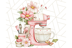 Cottagecore Kitchen Clipart, Vintage Country Floral Kitchen Product Image 2