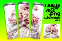 Playful Watercolor Gnome 20oz Tumbler Art Product Image 1