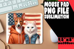 Luminous mouse PAD Artistic Style, Dog and cat Product Image 1