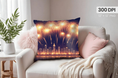 Festive Happy New Year&#039;s Eve 2026 PNG Pillow Deign Bundle Product Image 7